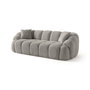 Atelier Del Sofa Octavio - Sofá de 3 plazas Gris